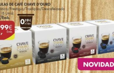 cápsulas café Chave Ouro compativeies dolce gusto
